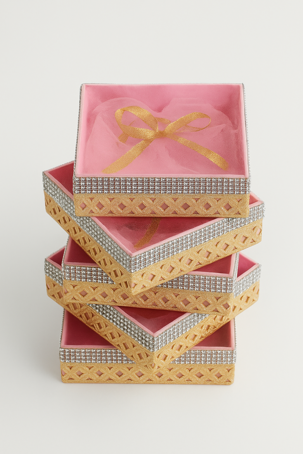 The Golden Blossom Gift Boxes (Set of 4)